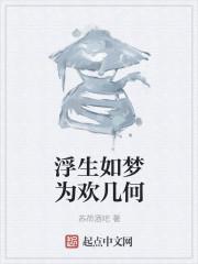 浮生如梦为欢几何什么意思